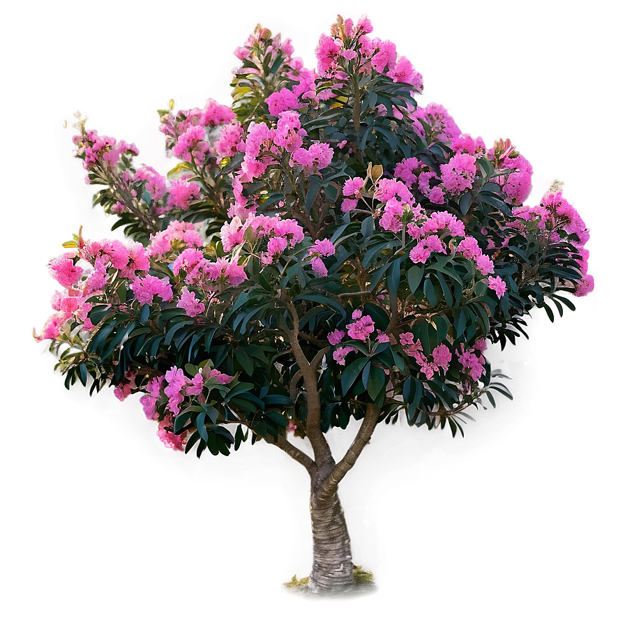 Crepe Myrtle Blooming Season Png Yea28 PNG Image