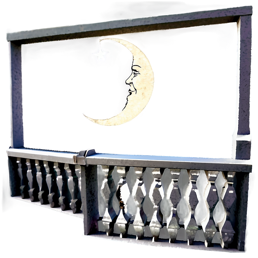 Crescent Moon Balcony Png Xim PNG Image