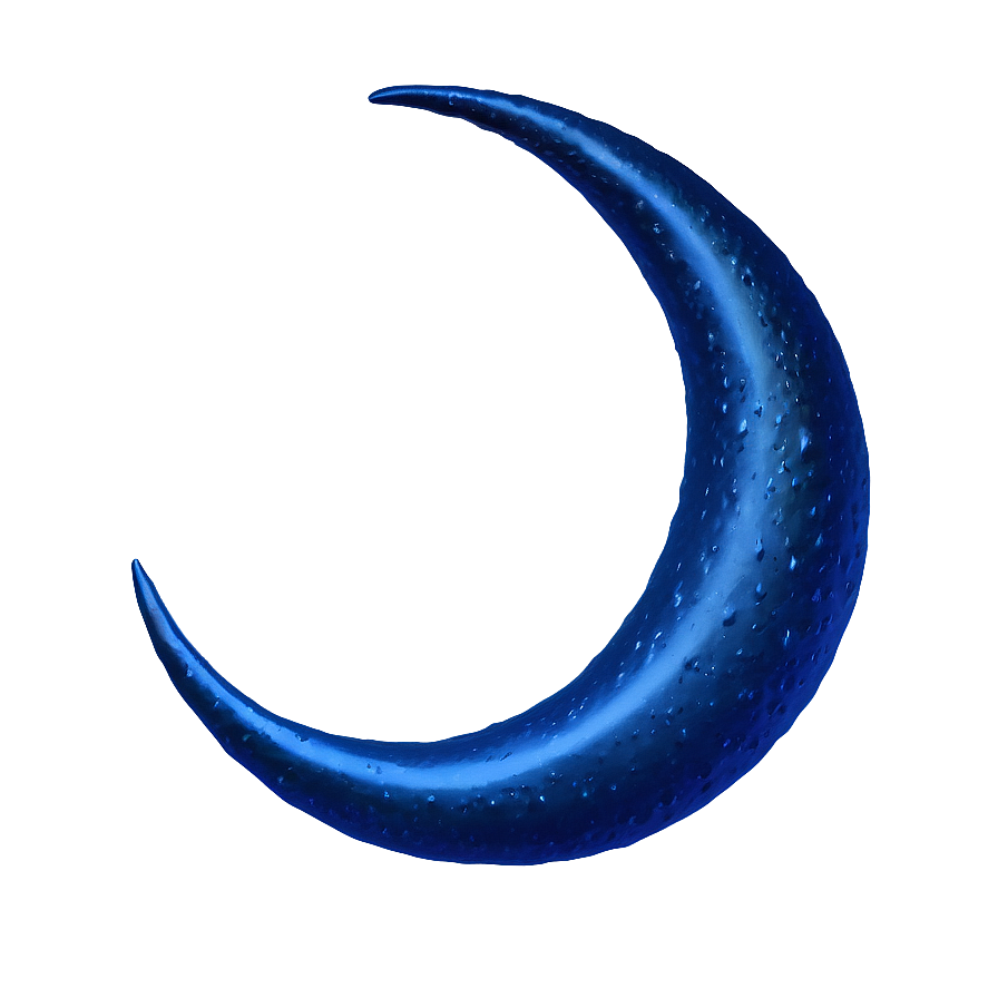 Crescent Moon In Ocean Png Jgk PNG Image