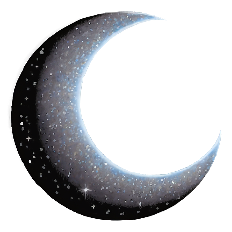 Crescent Moon Silhouette Png 05212024 PNG Image