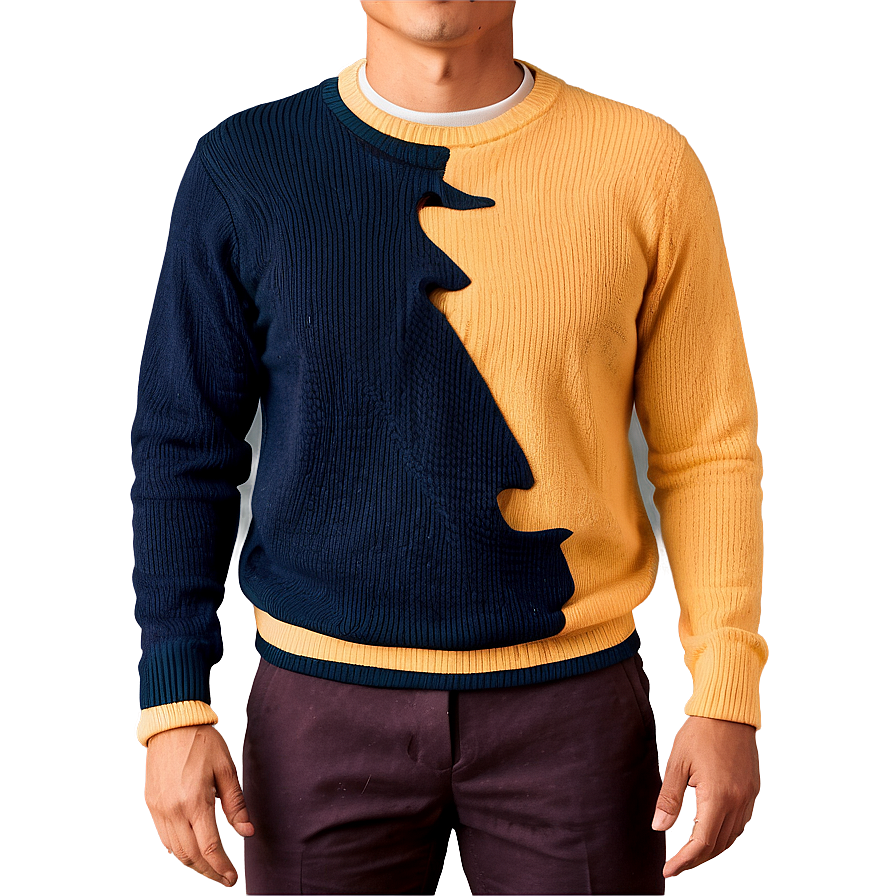 Crewneck Sweater With Cutouts Png 17 PNG Image