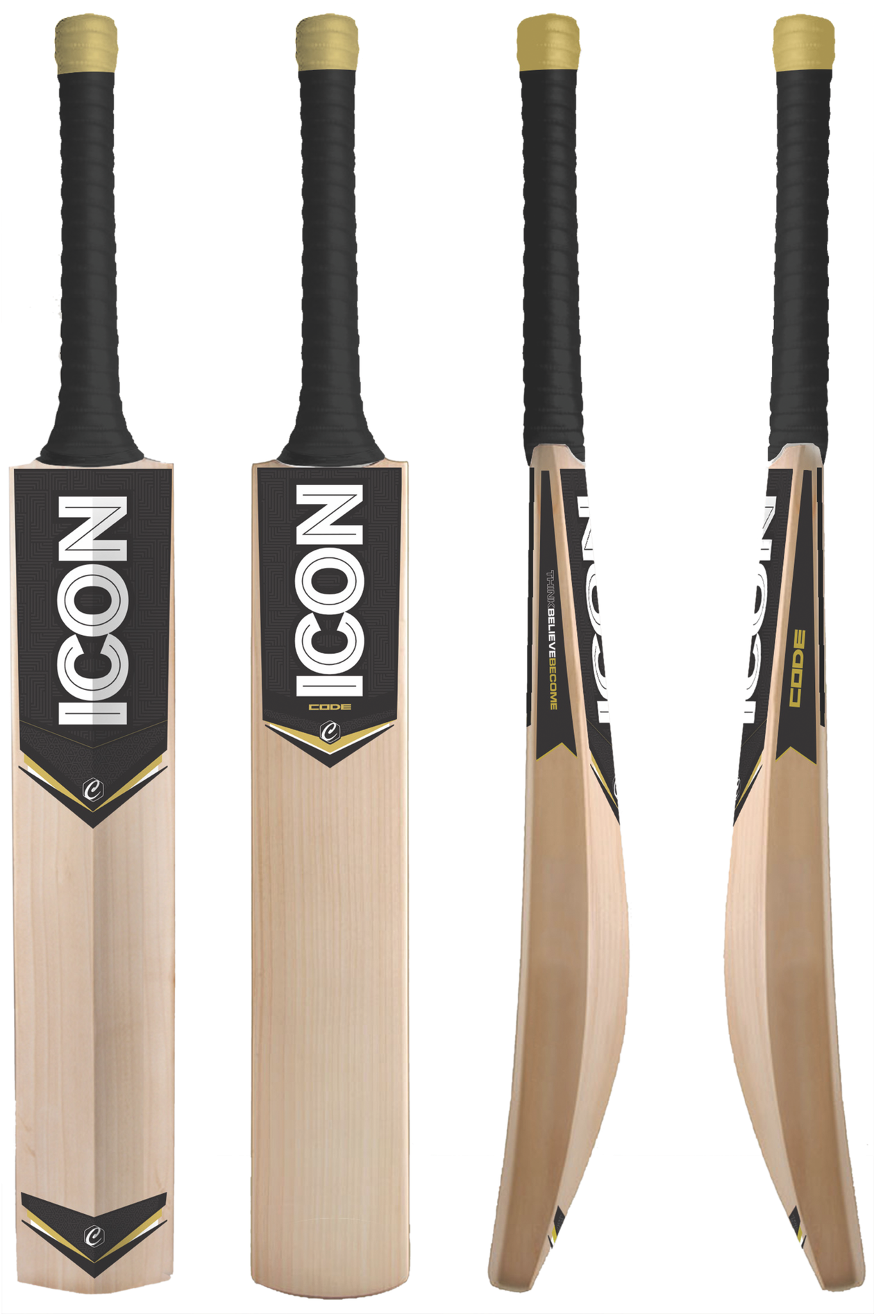 Cricket Bats Icon Brand Showcase PNG Image