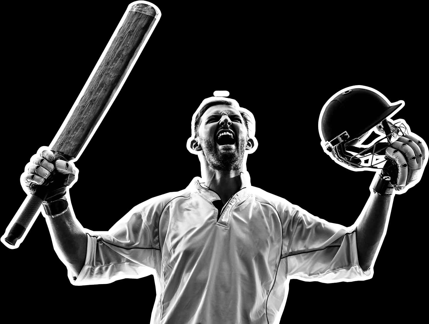 Cricket_ Player_ Celebration_ Silhouette.jpg PNG Image