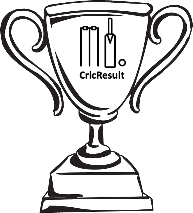 Cricket Trophy Vector Illustration PNG Image