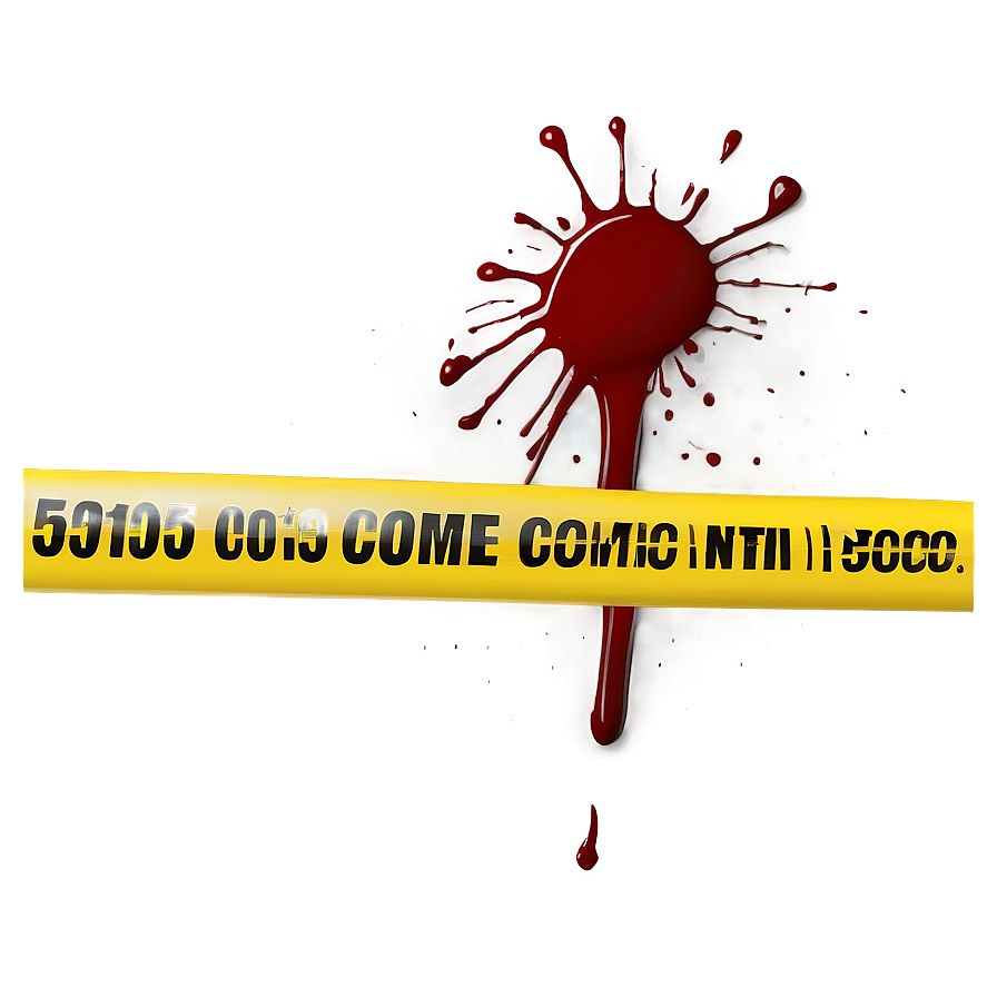 Crime Scene Blood Splatter Illustration Png 76 PNG Image