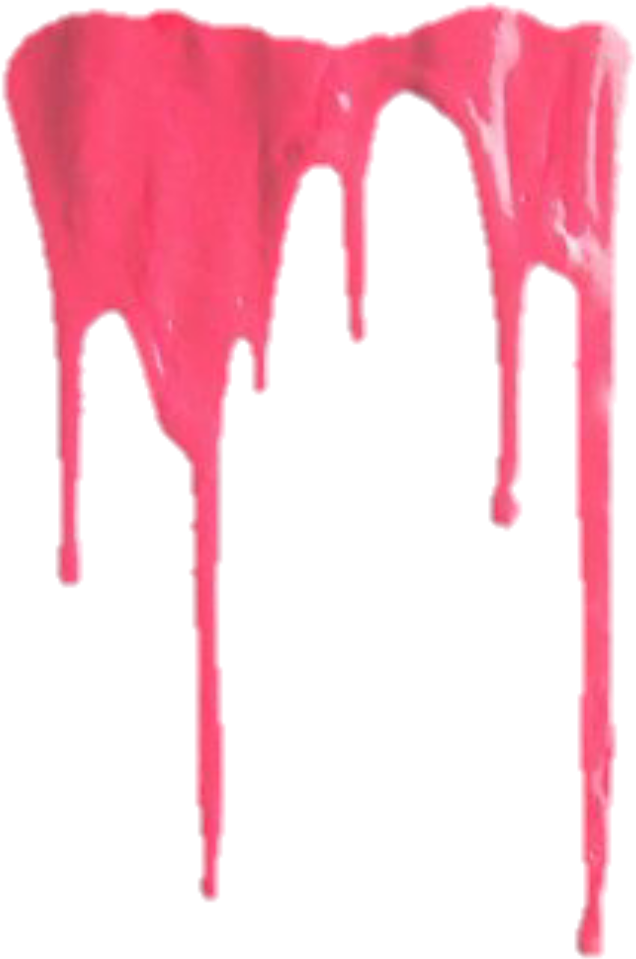 Crimson Paint Drip Texture PNG Image