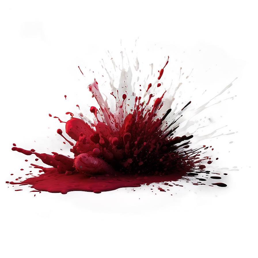 Crimson Splatter Splash Png Hph28 PNG Image