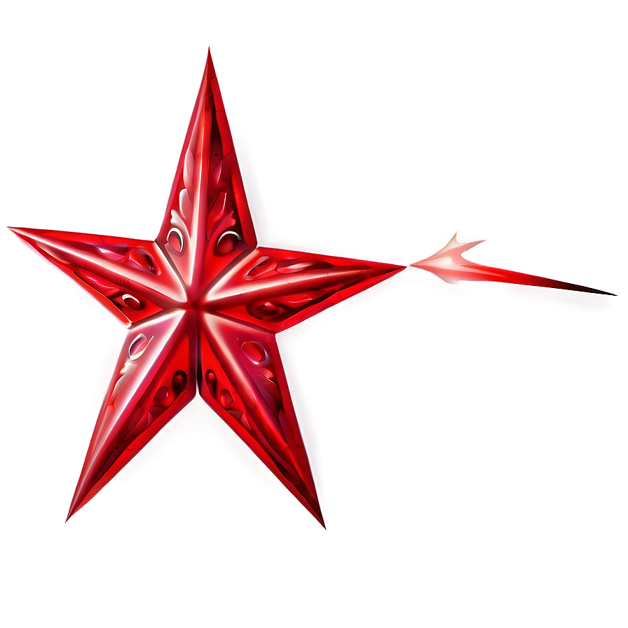 Crimson Star Png Dxi59 PNG Image