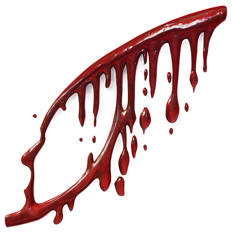 Crimson Trails: Blood Spill Effect Png 95 PNG Image