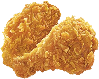 Crispy Fried Chicken Pieces PNG Image