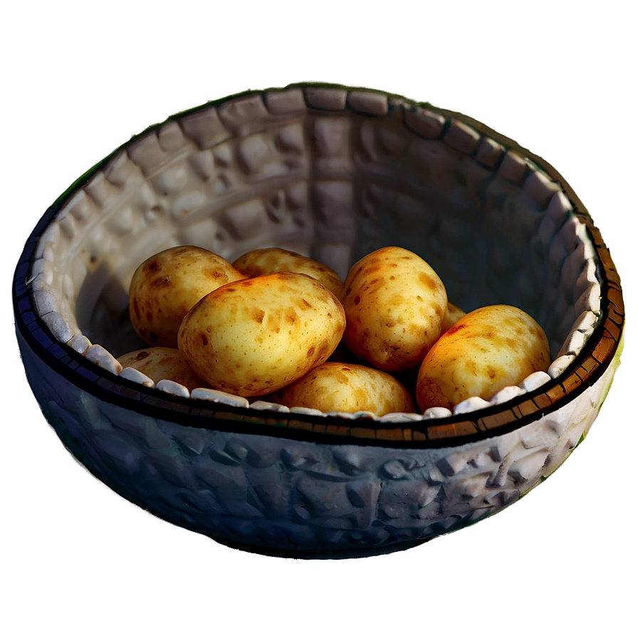 Crispy Potato Png Omc PNG Image