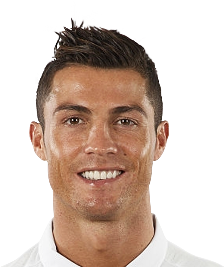 Cristiano Ronaldo Headshot PNG Image