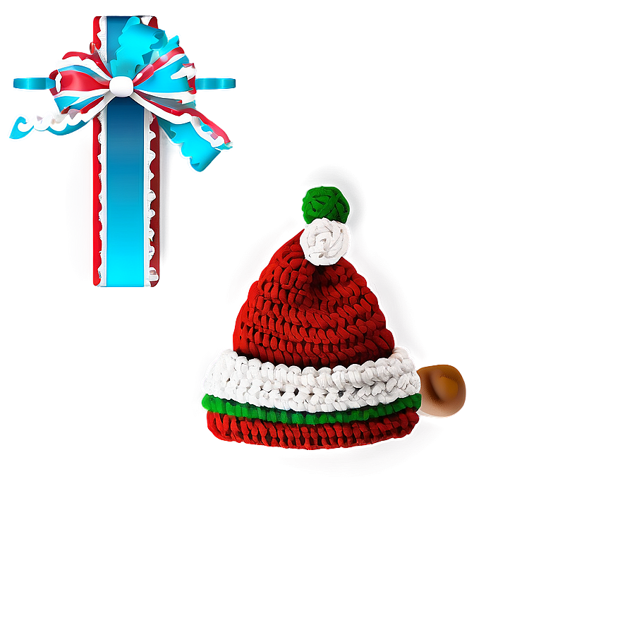 Crochet Christmas Hat Png 76 PNG Image