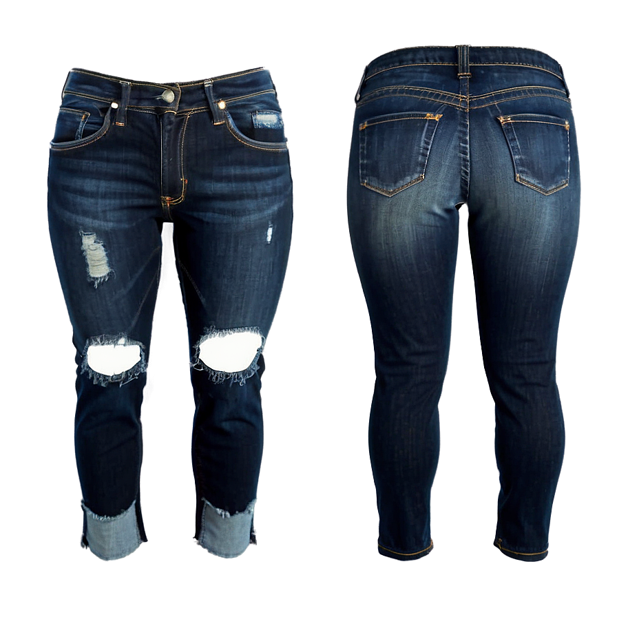 Cropped Jeans Png 70 PNG Image