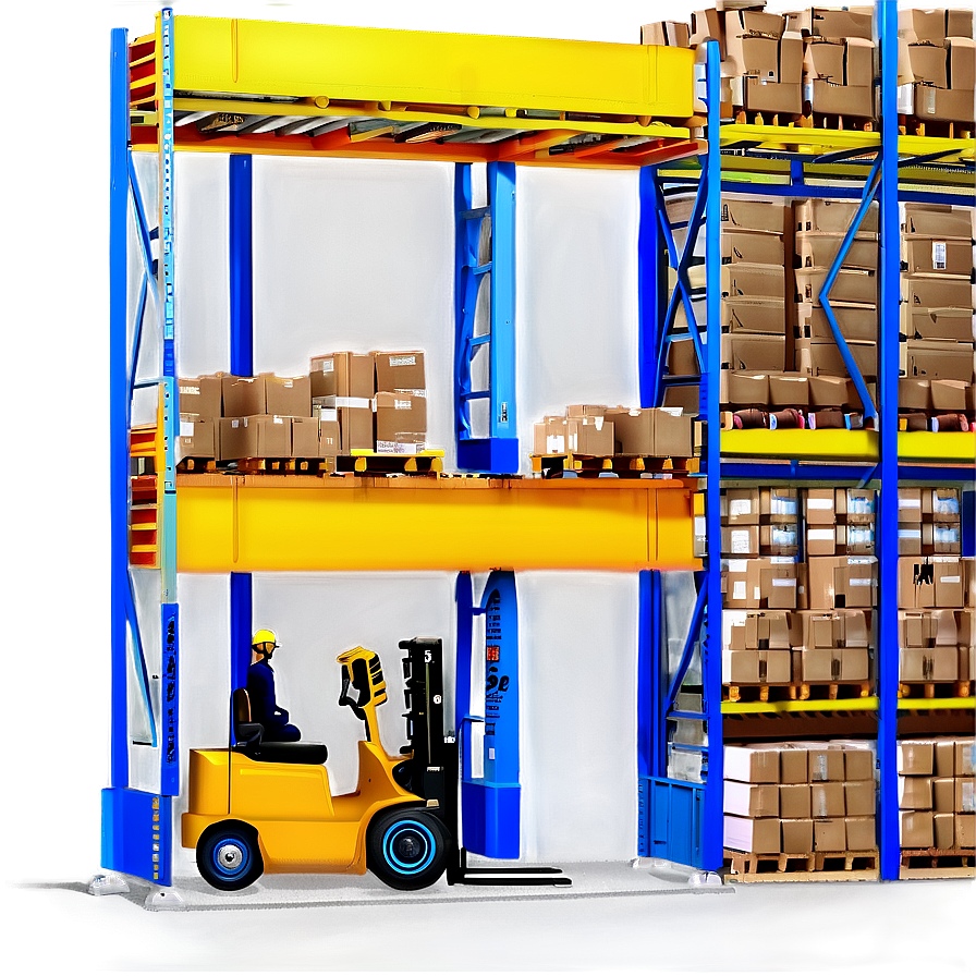 Cross-docking Warehouse Operation Png 06122024 PNG Image