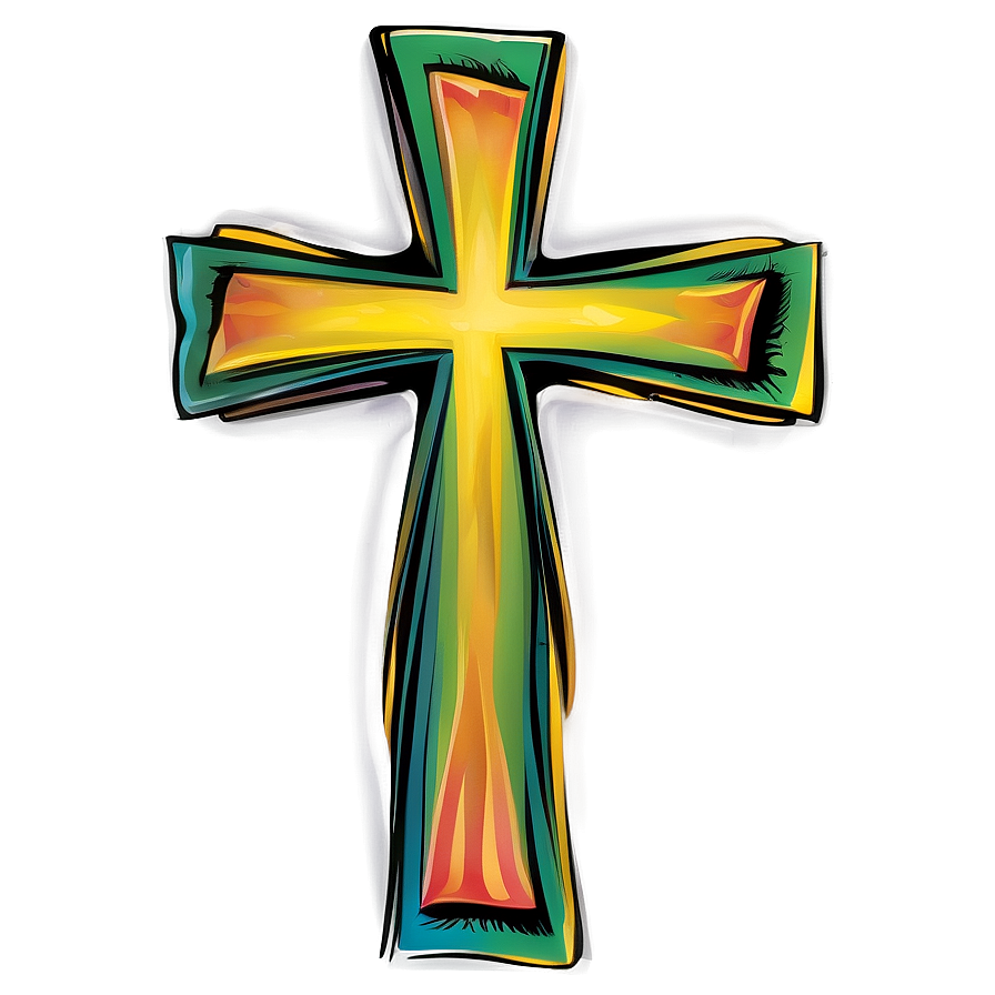 Cross Easter Clipart Png Scn33 PNG Image