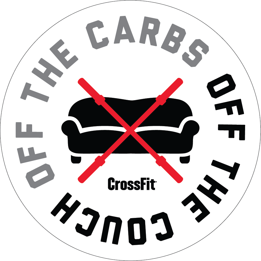 Cross Fit Couch Off The Carbs Logo PNG Image