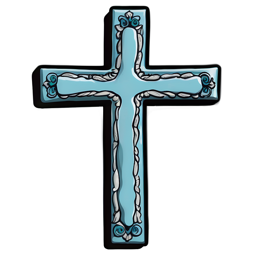 Cross Outline For Craft Png Xnl21 PNG Image