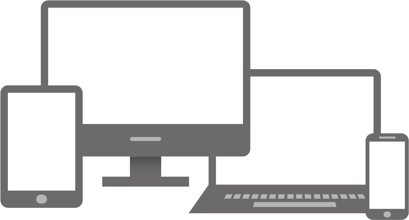 Cross Platform Technology Setup PNG Image