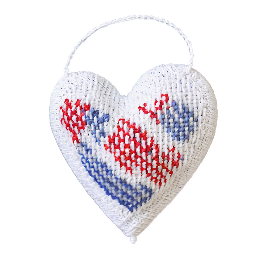 Cross Stitch Heart Png 75 PNG Image