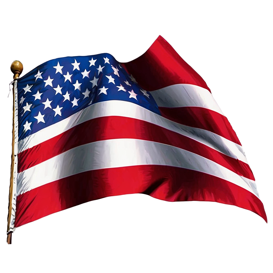 Crossed American Flags Png Image Bkb19 PNG Image