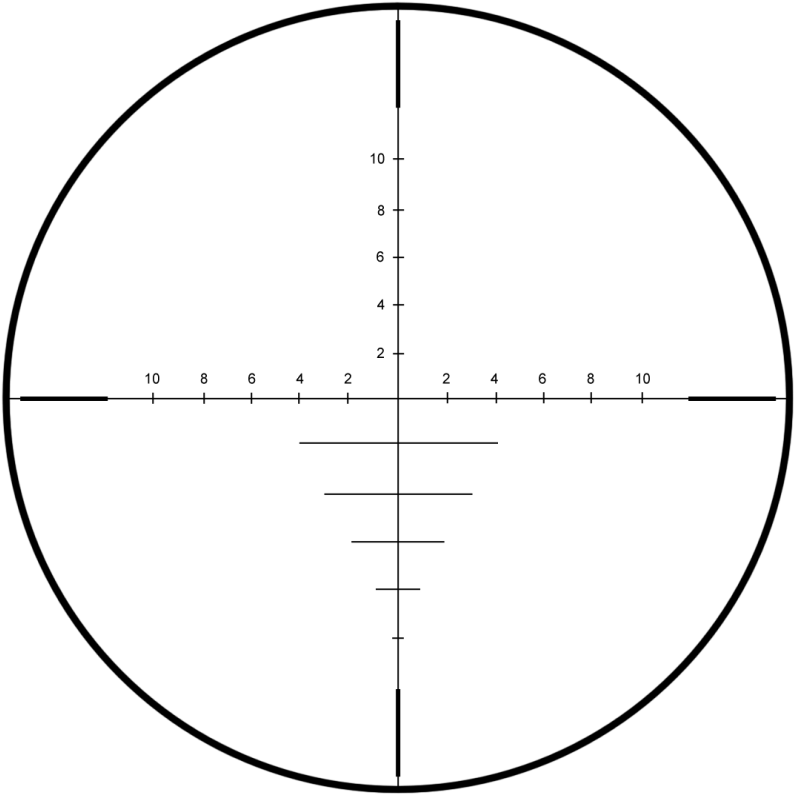 Crosshair Reticle Targeting Scope PNG Image