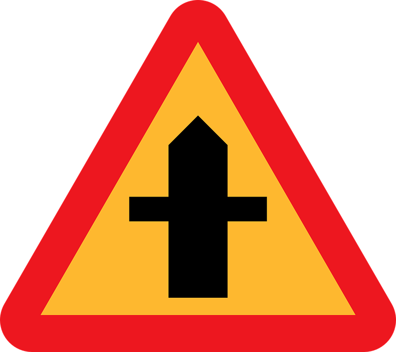 Crossroad_ Traffic_ Sign PNG Image