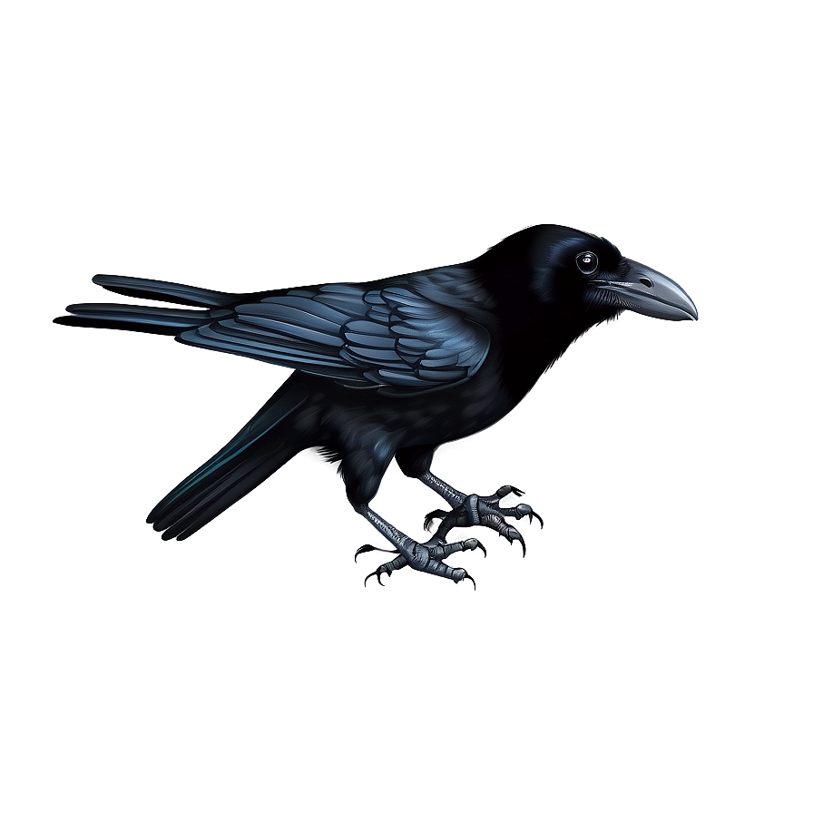 Crow Drawing Png Fqm46 PNG Image