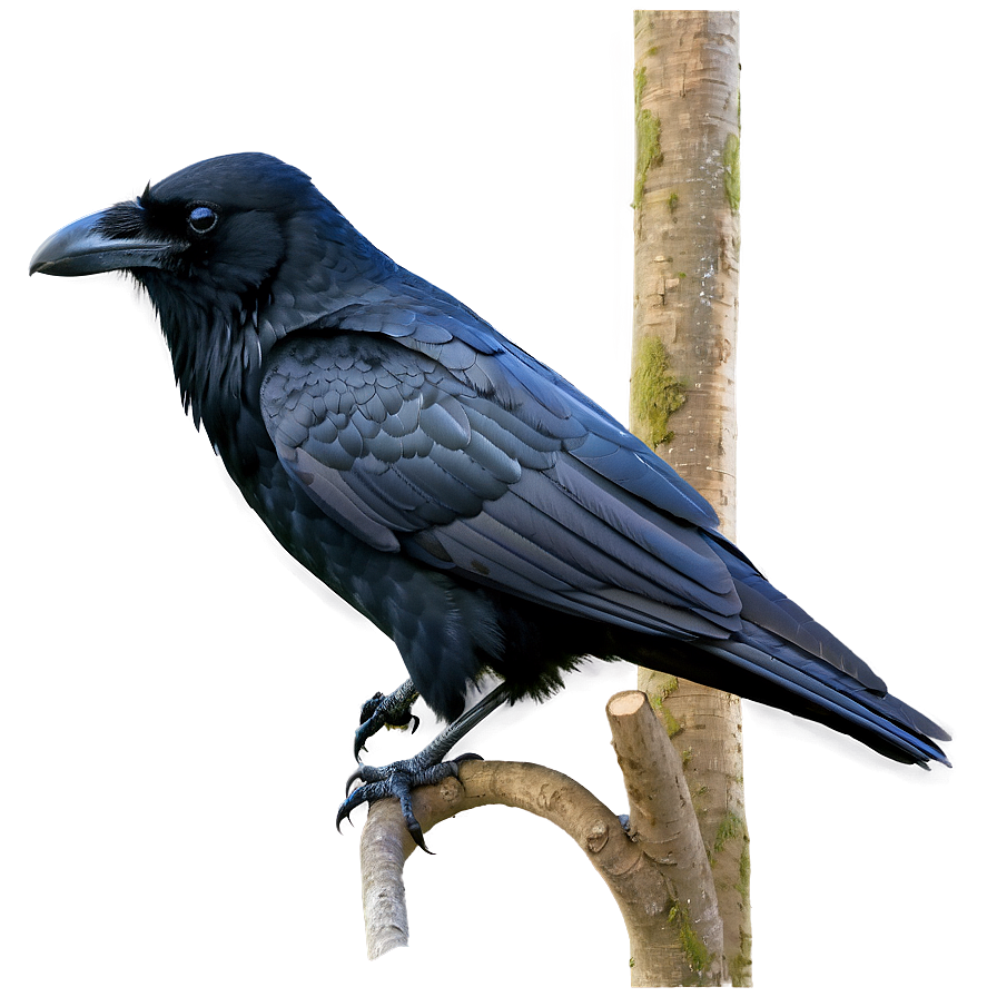 Crow On Tree Top Png 28 PNG Image