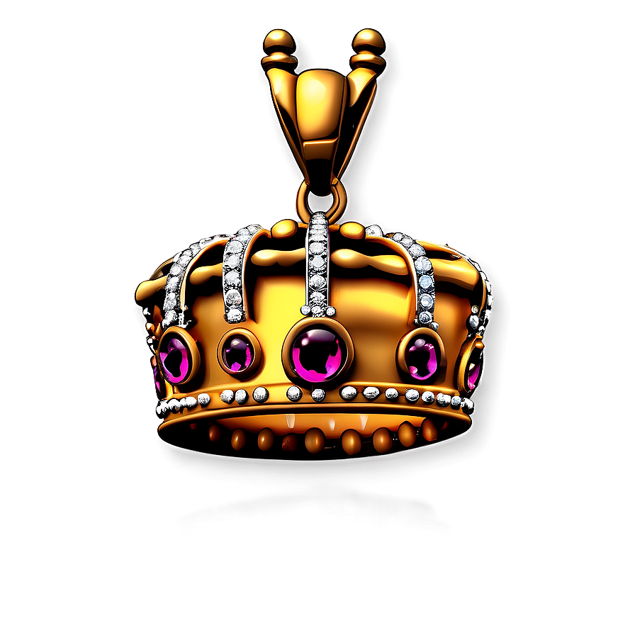 Crown Pendant Png Vmq PNG Image