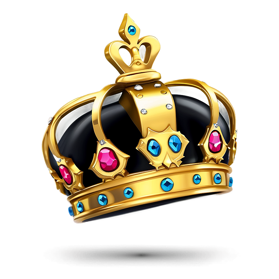 Crown With Golden Jewels Png 51 PNG Image