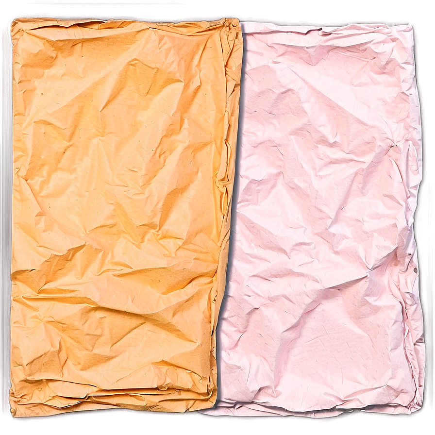 Crumpled Paper Sheet Texture Png 06282024 PNG Image