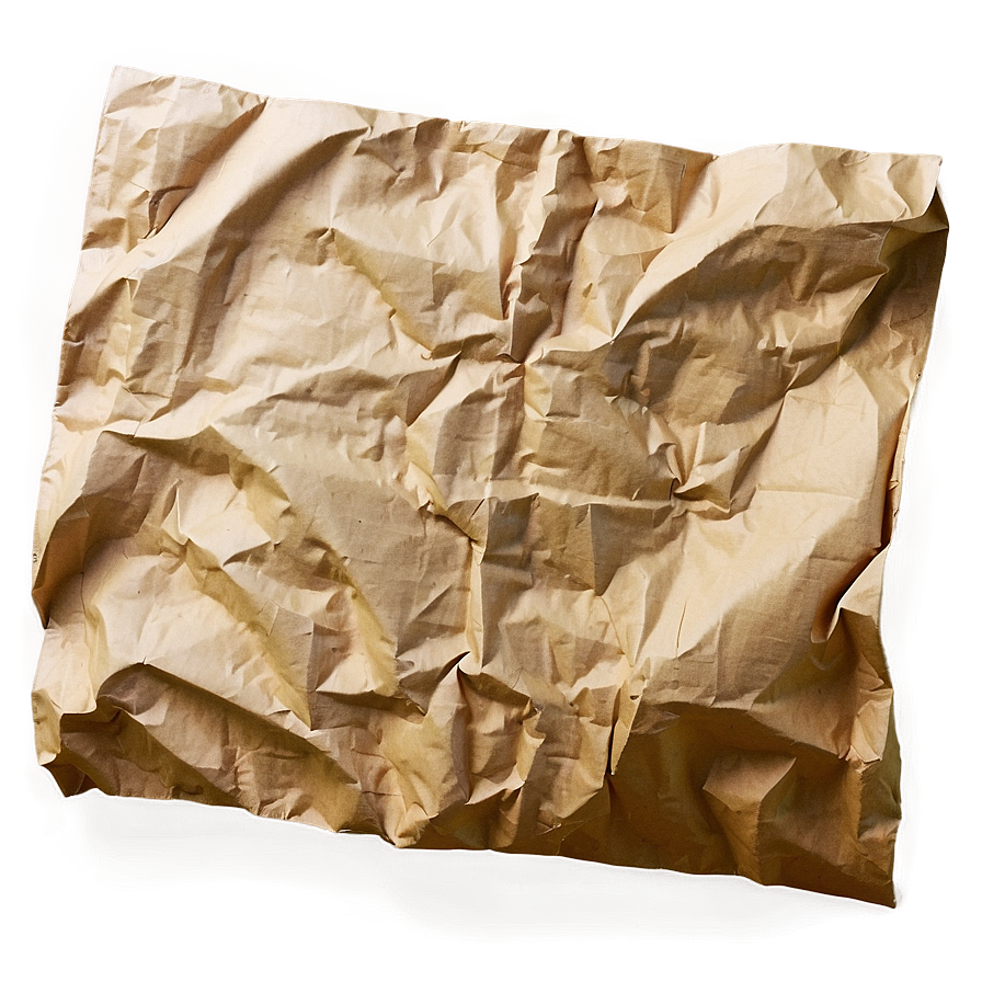 Crumpled Paper Texture Png 05232024 PNG Image