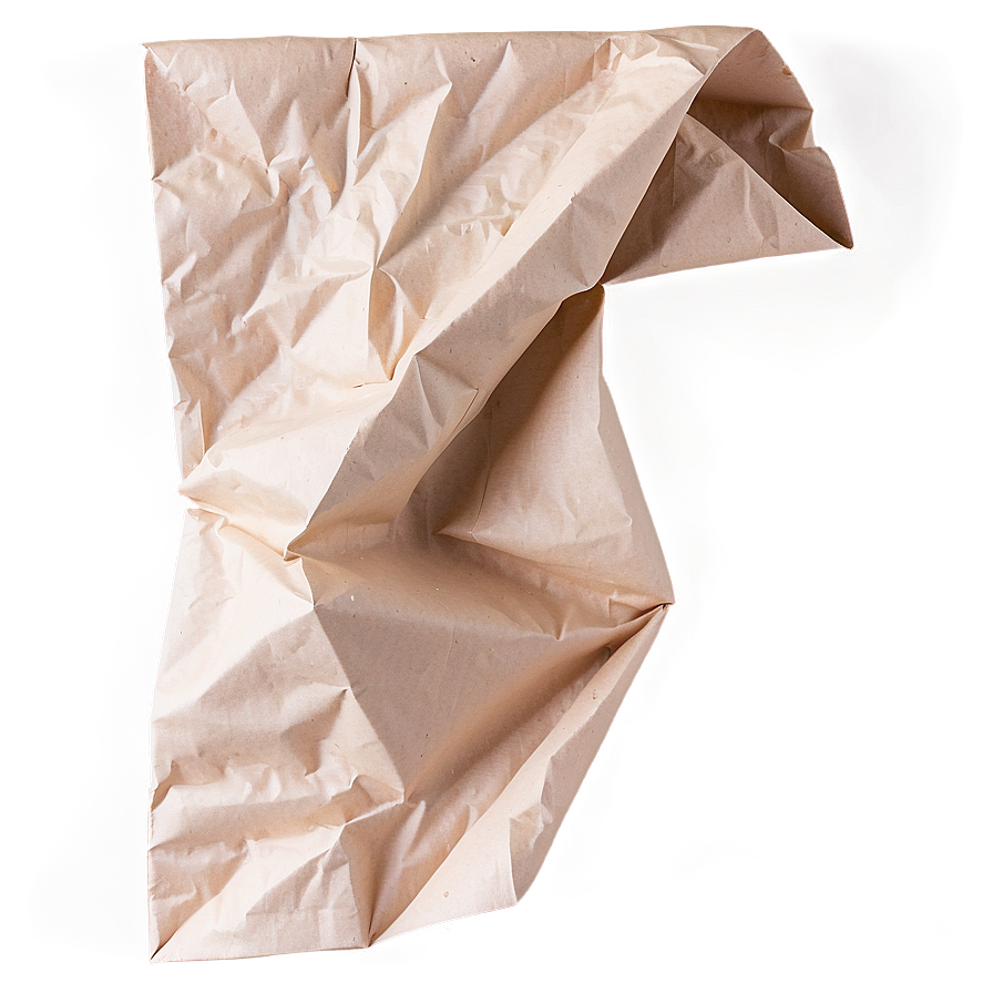 Crumpled Paper With Fold Marks Png Ame PNG Image