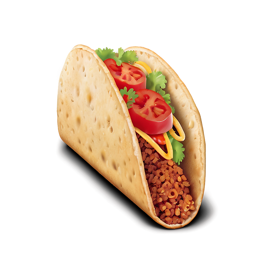 Crunchy Taco Clipart Png Pll38 PNG Image