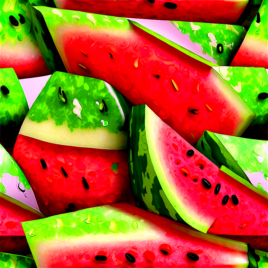 Crunchy Watermelon Png 11 PNG Image