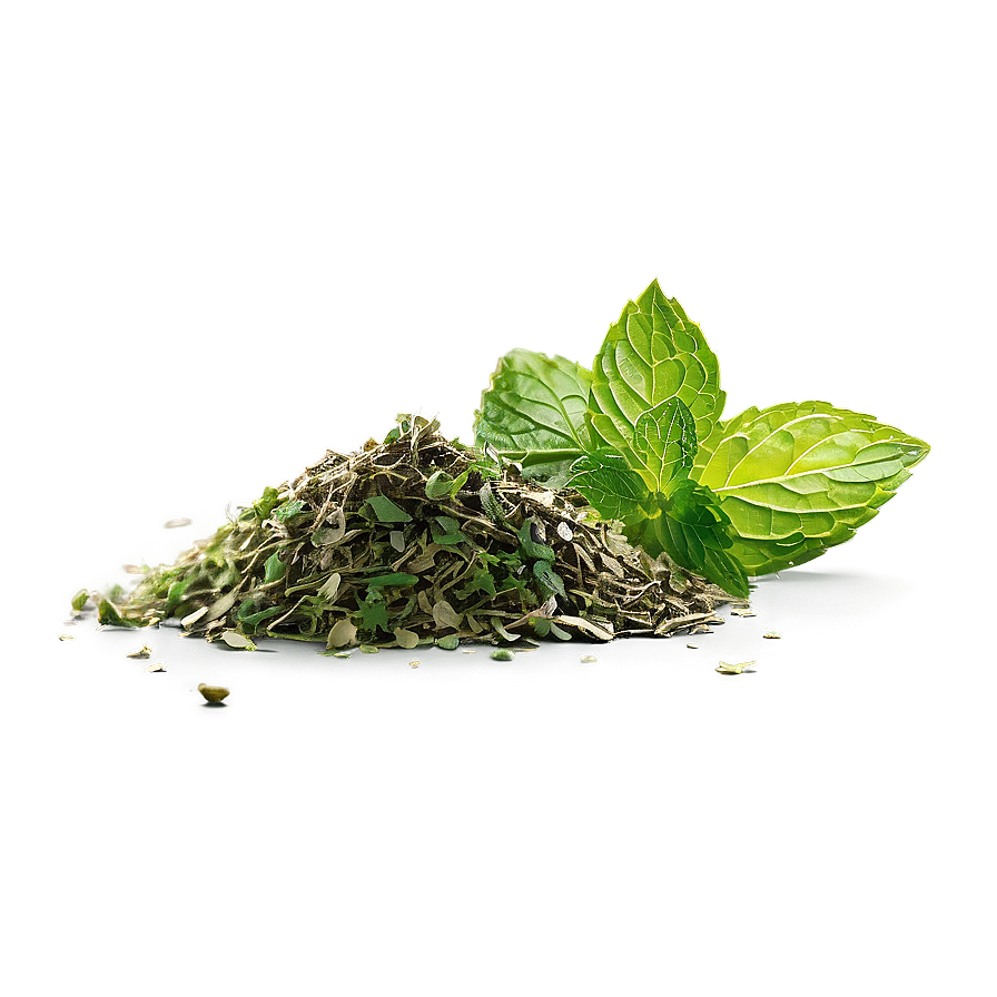 Crushed Mint Leaves Png 06262024 PNG Image