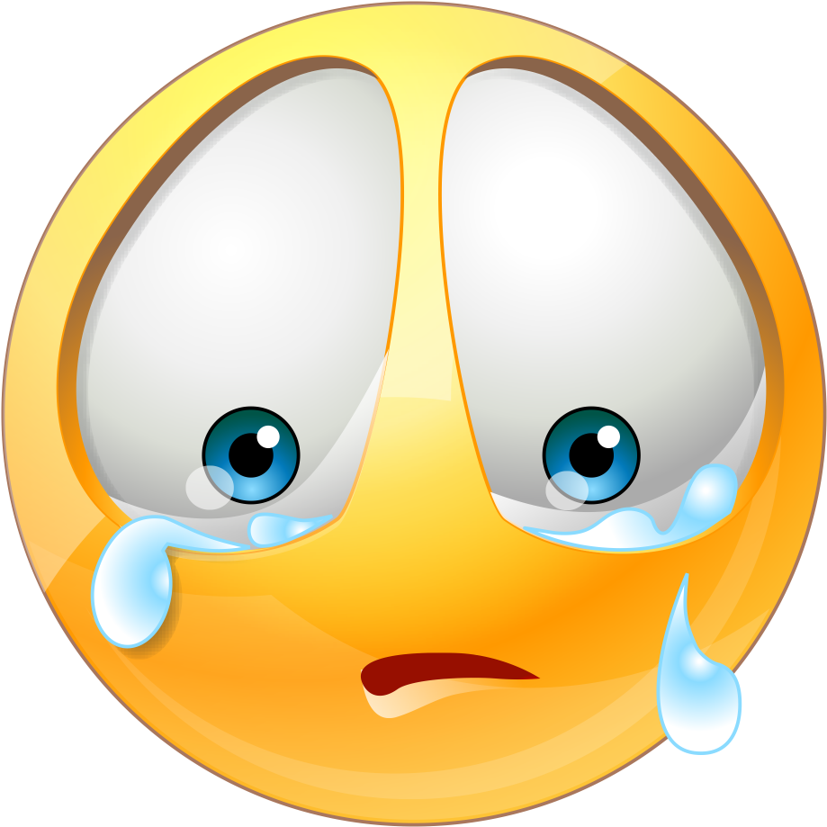 Crying Emoji Expression PNG Image