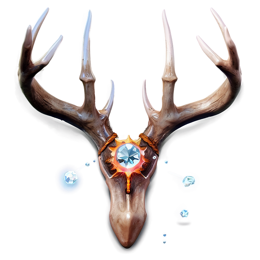 Crystal Antler Visualization Png 06212024 PNG Image