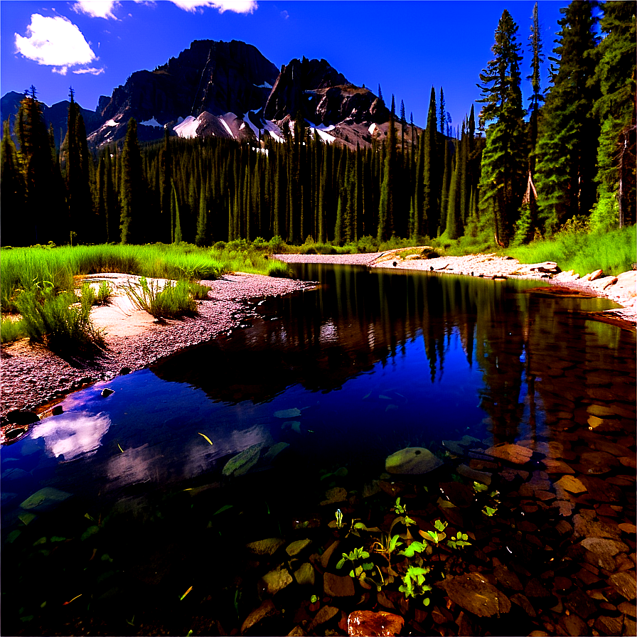 Crystal Clear Lake Trail Png 06202024 PNG Image