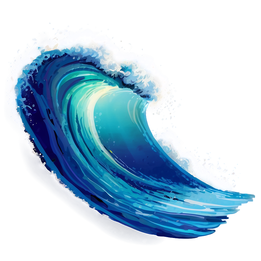 Crystal Clear Wave Png Nug13 PNG Image