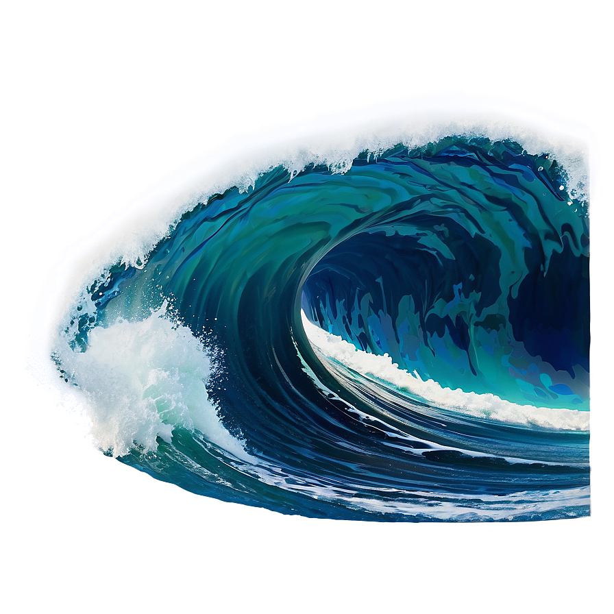 Crystal Clear Wave Png Ual PNG Image