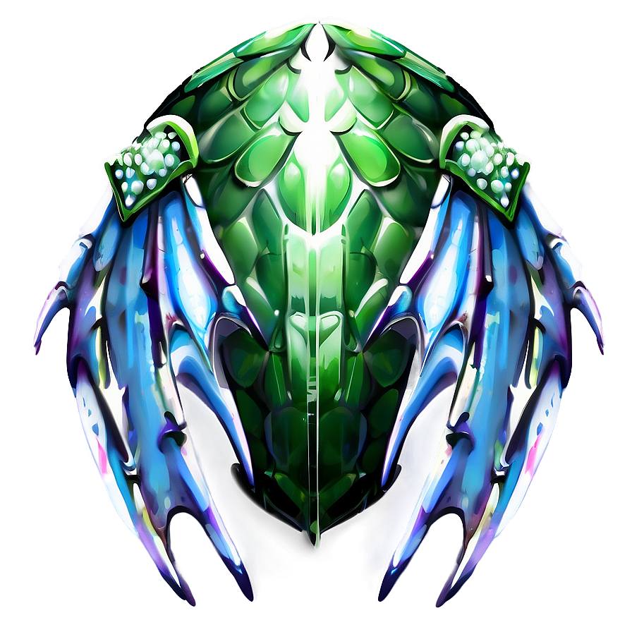 Crystal Dragon Wings Drawing Png Itu90 PNG Image