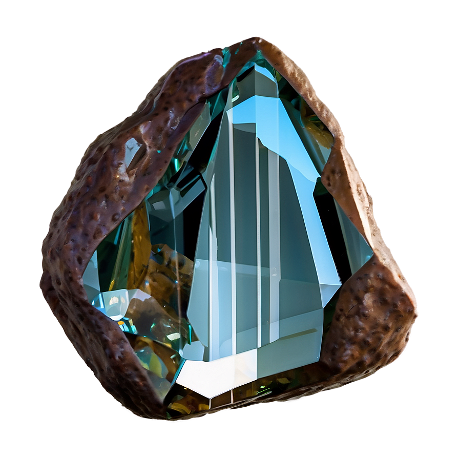 Crystal Embedded Rock Png 05032024 PNG Image