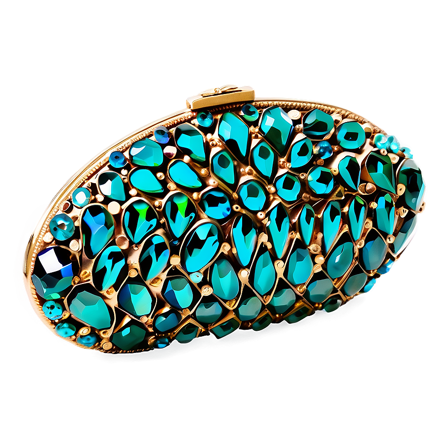 Crystal Embellished Clutch Png 05212024 PNG Image