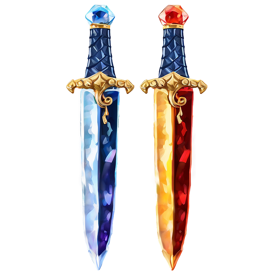 Crystal Encrusted Sword Png 05212024 PNG Image