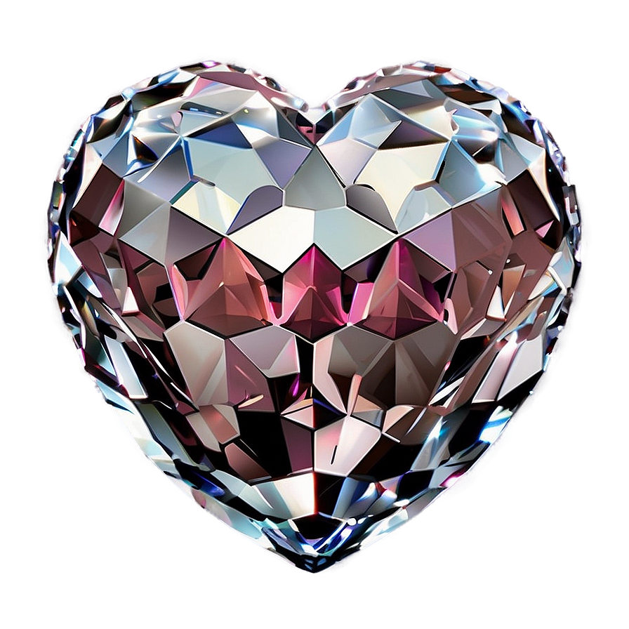 Crystal Heart Outline Png 05252024 PNG Image