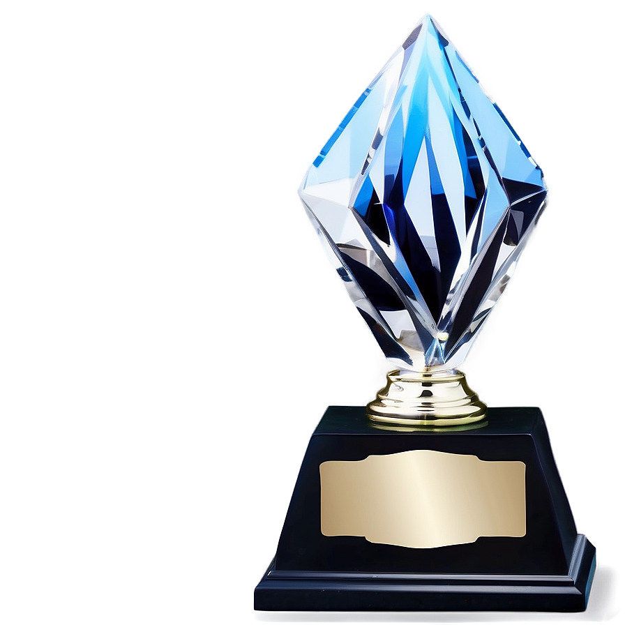 Crystal National Championship Trophy Png 11 PNG Image