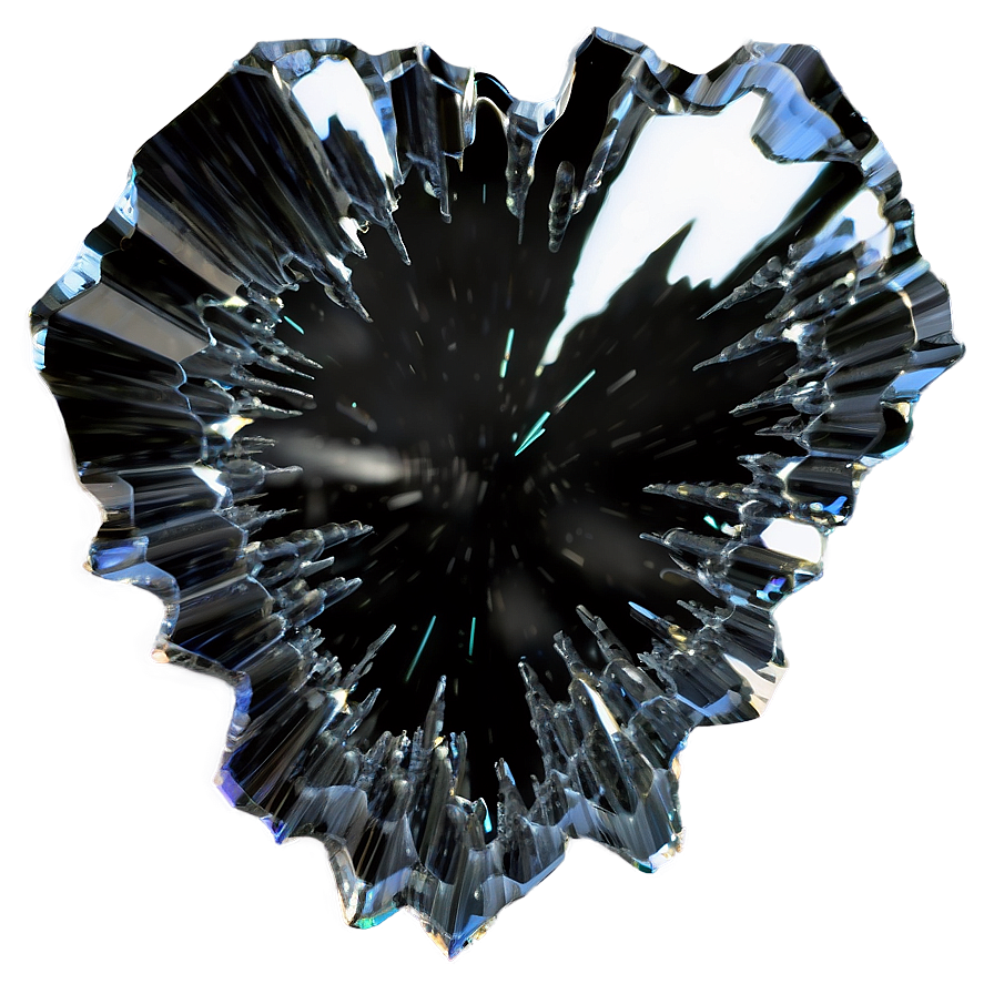 Crystal Shatter Hit Effect Png 06282024 PNG Image