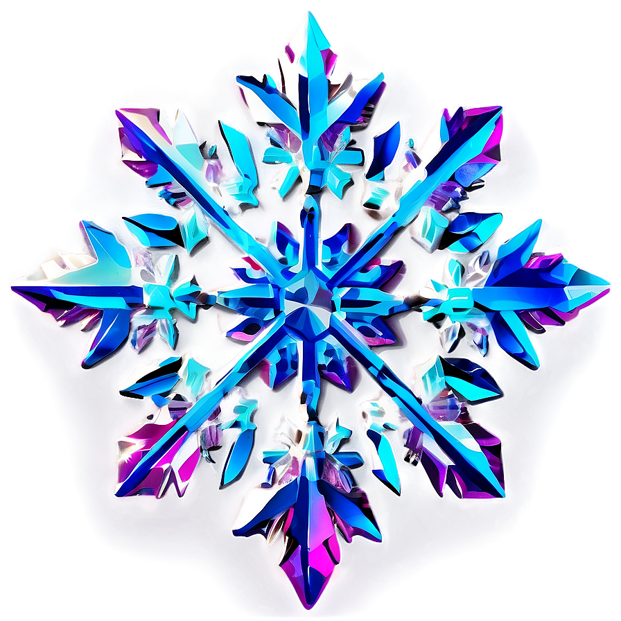 Crystal Snowflake Graphic Png 39 PNG Image